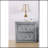 1Pc Faux Marble Top Nightstand 2- Drawers Storage Button Tufted Faux Crystal Tufted-1180773743