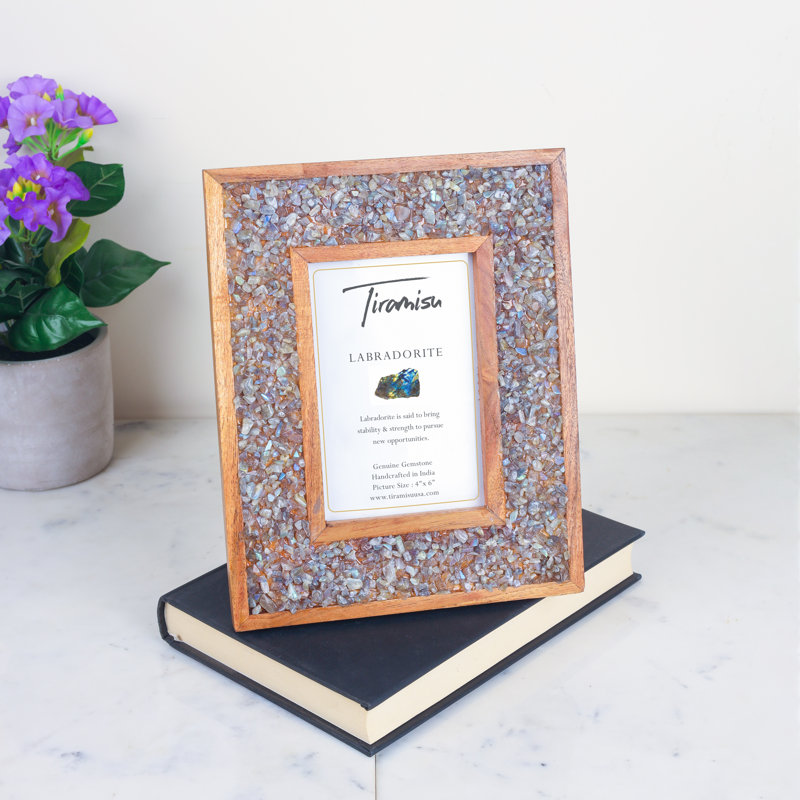 Cadre photo Tiramisu Seascape Labradorite, Bleu