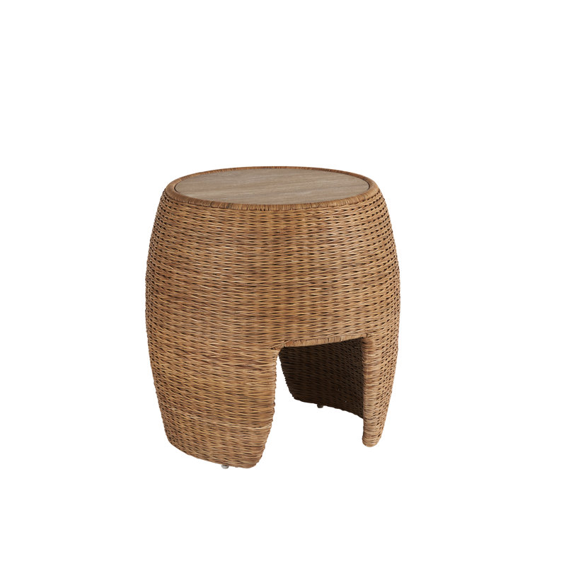 Havasu Stone End Table