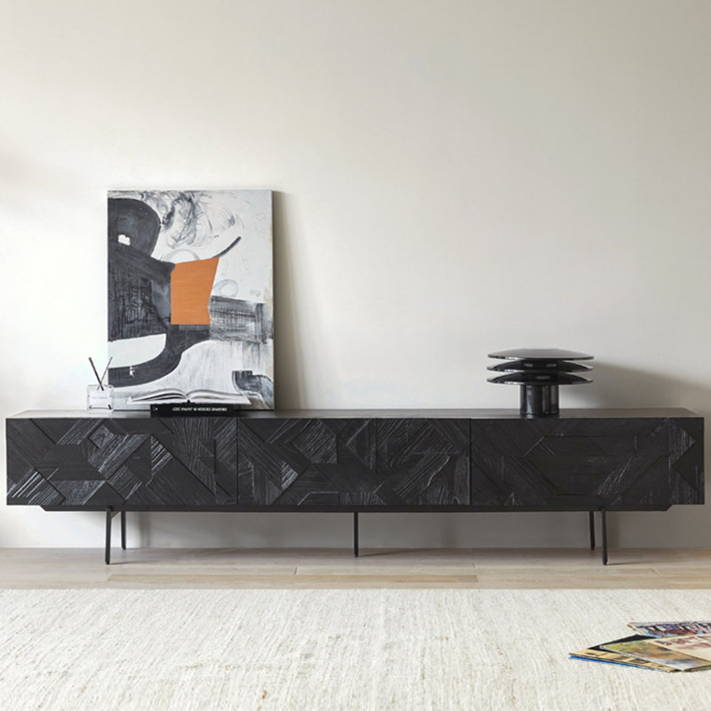 Meuble télé 62,99 po, H 20,08 po x L 62,99 po x l 17,72 po