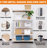 Avalie Stainless Steel Height -Adjustable Shelving Unit-291688917