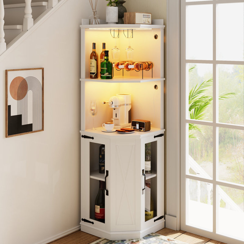 67.7"Tall Kitchen Hutch Cabinet