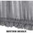 Linen French Door Curtains Privacy Light Reducing Door Curtain with Tieback | Rod Pocket Curtain 1 Panel for Glass Door Feature Open Weave Textured Linen-197779128-197779134