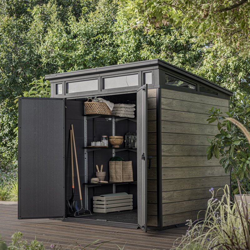 Keter Signature Ashwood Shed 7x7ft
