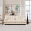 Canapé modulaire Cloud Couch, canapé modulaire moderne pour causeuse pour le salon, canapé modulaire à assise profonde avec coussins d'accoudoirs, canapé en flanelle avancée pour la chambre à coucher (4 oreillers)-564677613-564677614