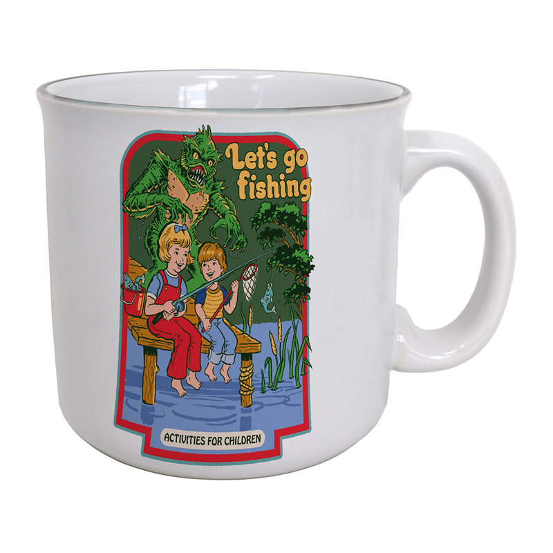 Steven Rhodes - Allons à la pêche 20 oz Tasse de camping