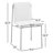 Kerey Metal Frame Dining Chair-999973753