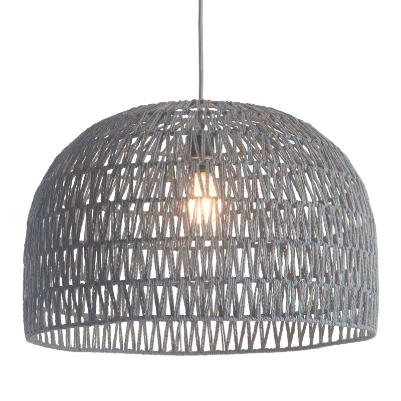 1 - Light Gray Shaded Pendant