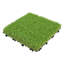 Carreaux de gazon artificiel imbriqués 12 po x 12 po, tapis de sol en gazon synthétique PE et PP, gazon réaliste réaliste, carreaux de terrasse de patio Easy-Snap pour balcon, cour arrière, jardin, plusieurs formats disponibles-134371065