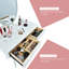 Ensemble coiffeuse avec tabouret et miroir Brassfield-1085366432