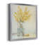 «Yellow Spray In Vase I», ensemble de 2 reproductions d'art sur toile encadrées