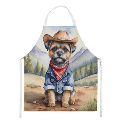 No Pattern Bib Apron