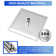 16" Ceiling Mount Ultra Thin Rainfall Shower Head 2.5 GPM Square Overhead Shower