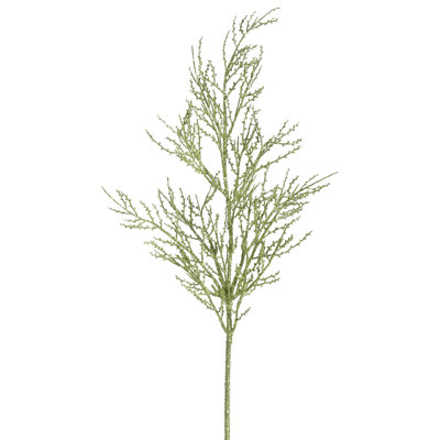 28" Onoclea Glitter Wild Huck Artificial Christmas Spray