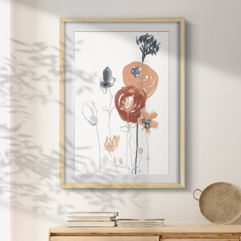 Albine - Toile tendue avec châssis, H 28,5 po x l 20,5 po, Naturel