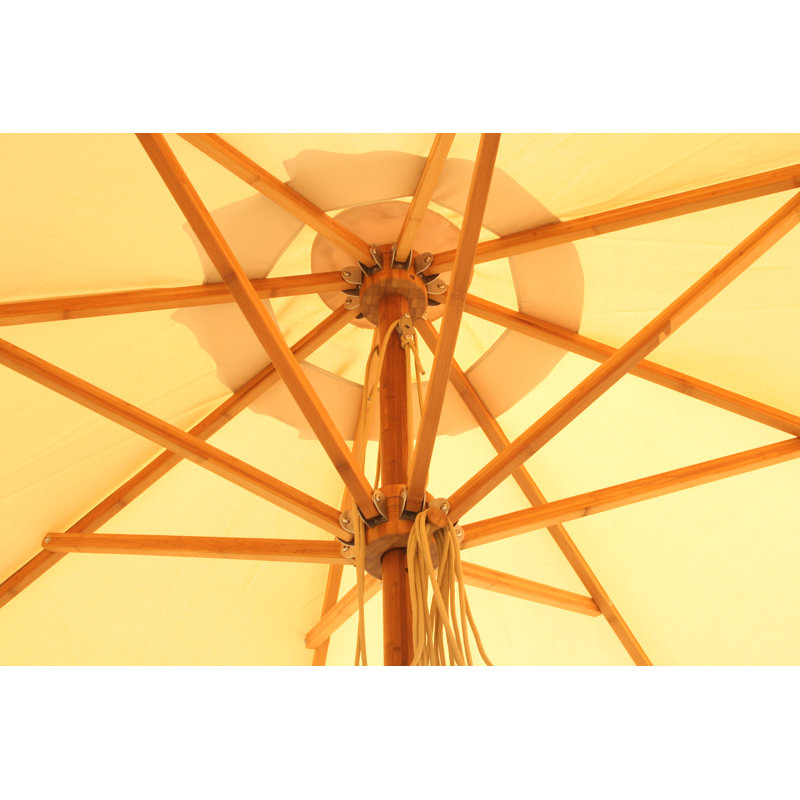 Yadira 350cm Market Parasol, Harvest Wheat