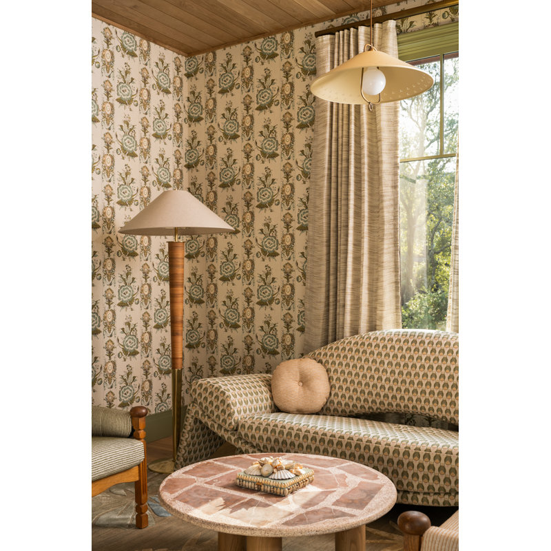 Pawley Pendant in Historic Bronze and Soft Sand by Cortney Bishop