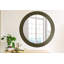 Huldar Glass Flat Wall Mirror