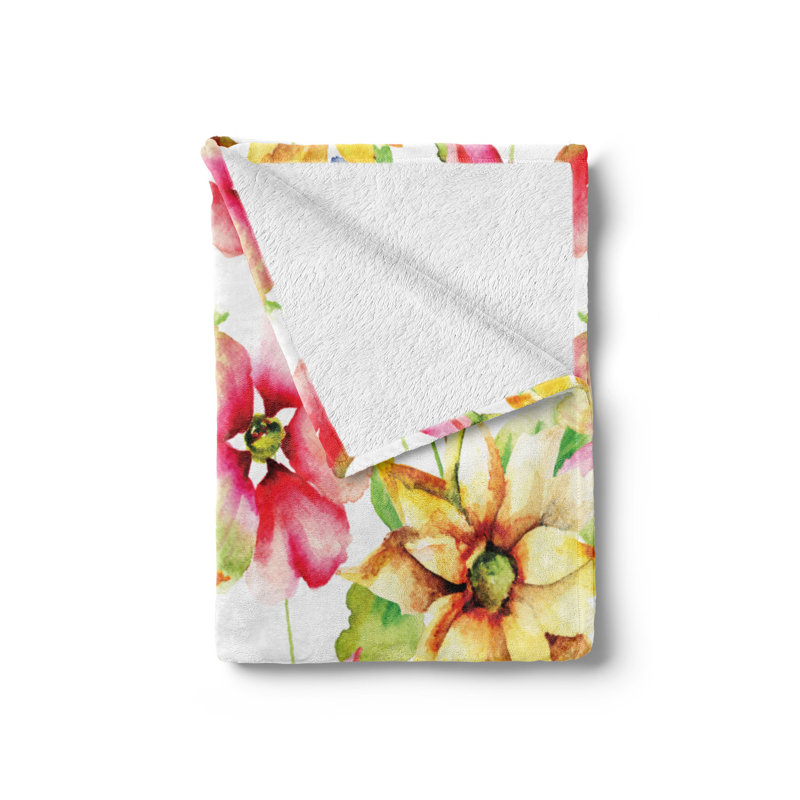 Hand Woven Throw Blanket, 60" W x 80" L