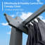 12 pi. L 10 pi. Pergola en aluminium avec auvent-86125052