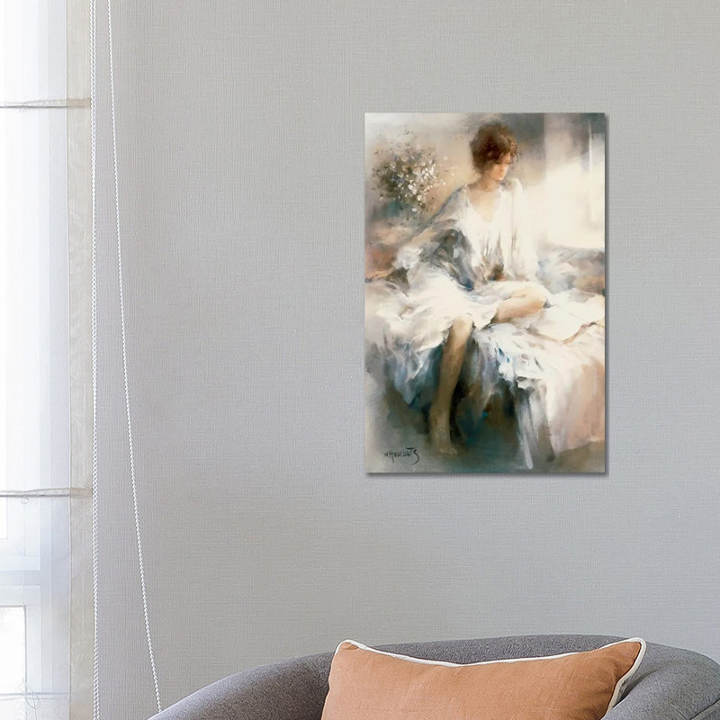 Meditation by Willem Haenraets - Wrapped Canvas Print, 66.04 cm H x 45.72 cm W x 1.91 cm D