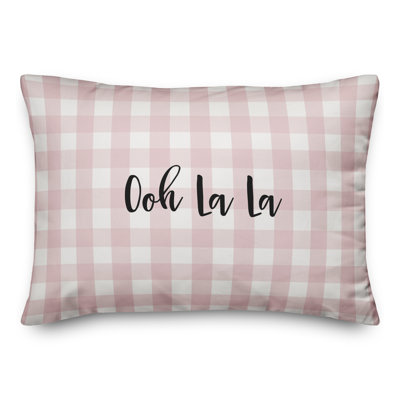 Plaid Throw Pillow