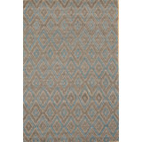 Hand Knotted Wool Geometric Area Rug in Gray
