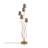 Giulio 17.29'' Black Tree Floor Lamp-610117499