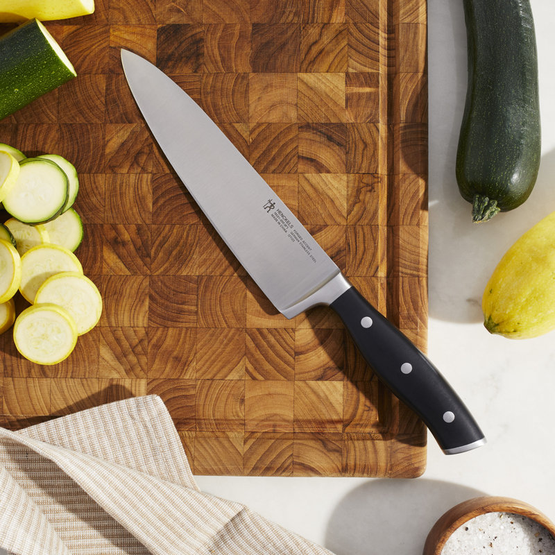 HENCKELS Forged Accent 8-inch Chef's Knife, Black