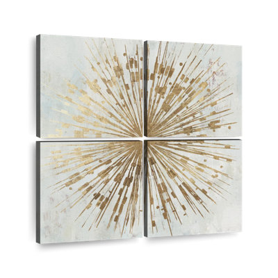 " Golden Star " 4 - Pieces