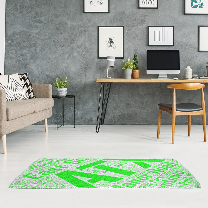Chenille Indoor Rug, Rectangle 3' x 5'