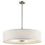  Lustre tambour 5 lumières à abat-jour-1913290233