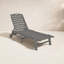 Chaise longue à roulettes Lakeside POLYWOOD-9706106