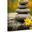 18 x 12， 1pc Art mural encadré zen fleur sur l'eau - impressions sur toile relaxantes pour spa, salle de méditation ou chambre à coucher, œuvre d'art tranquille pour un décor paisible.