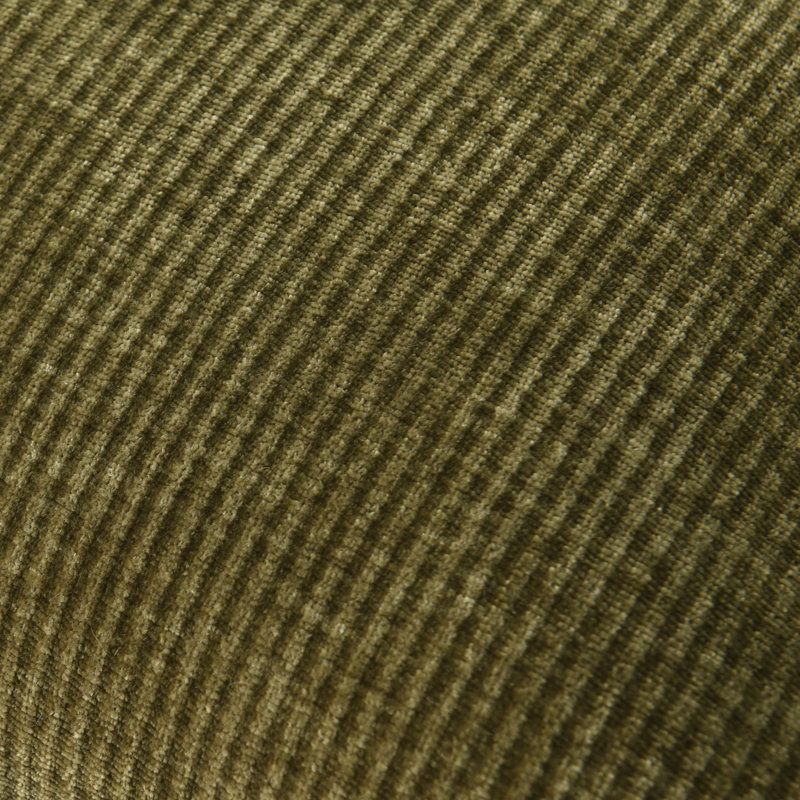 Housse de coussin en chenille, Carré 20 po, Vert