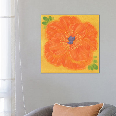 Coquelicot noir - reproduction d'art murale encadrée
