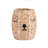 Set Of Two Round Bear Baskets