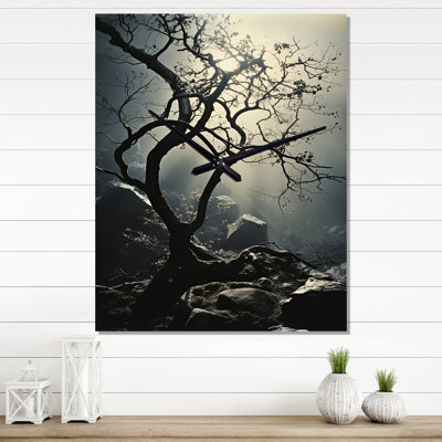 Mystic Tree Symphony - Tree Wall Clock