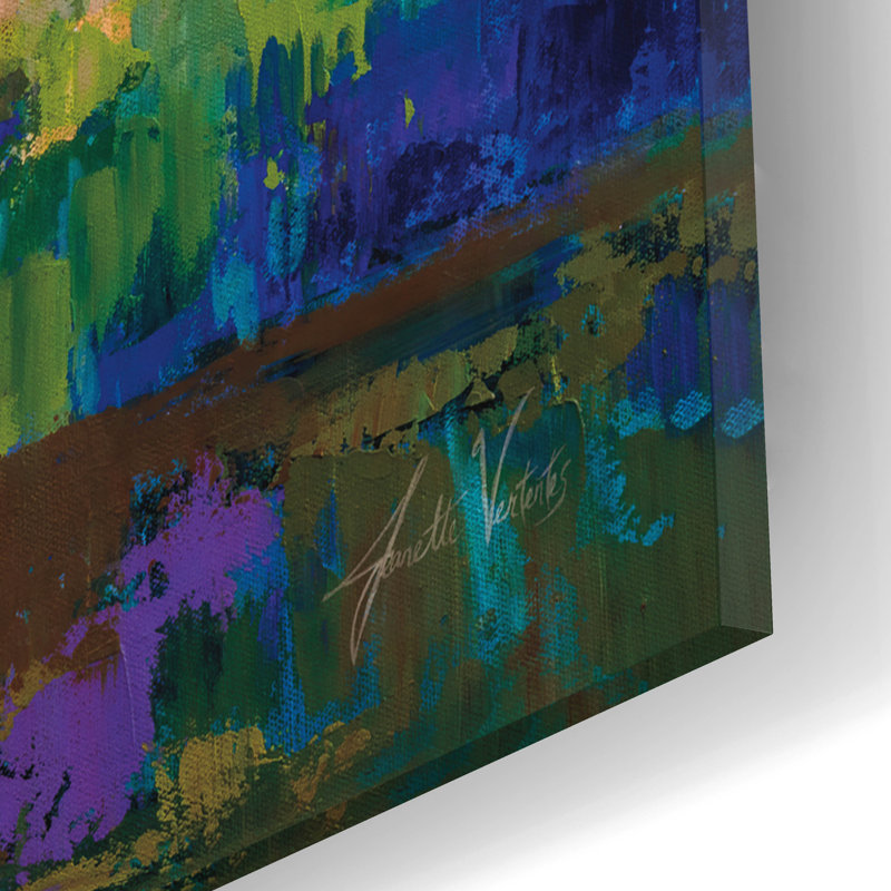 «Calm Dawn» par Jeanette Vertentes, H 12 po x l 16 po x P 0,13 po