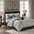 7 Piece Comforter Set Grey
