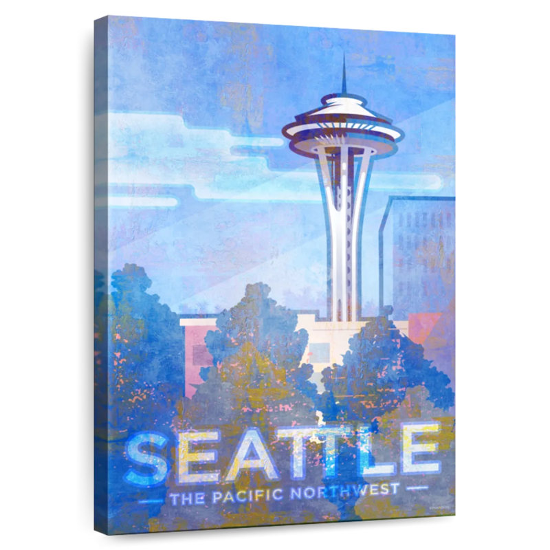 Seattle I, 24" H x 16" W