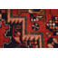 Tapis de couloir traditionnel bleu marine et rouge 4 x 10