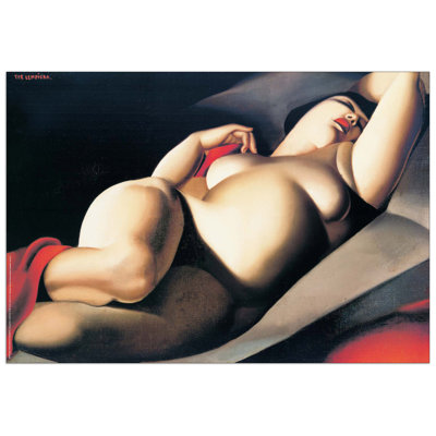 De Lempicka - No Frame Print on Wood