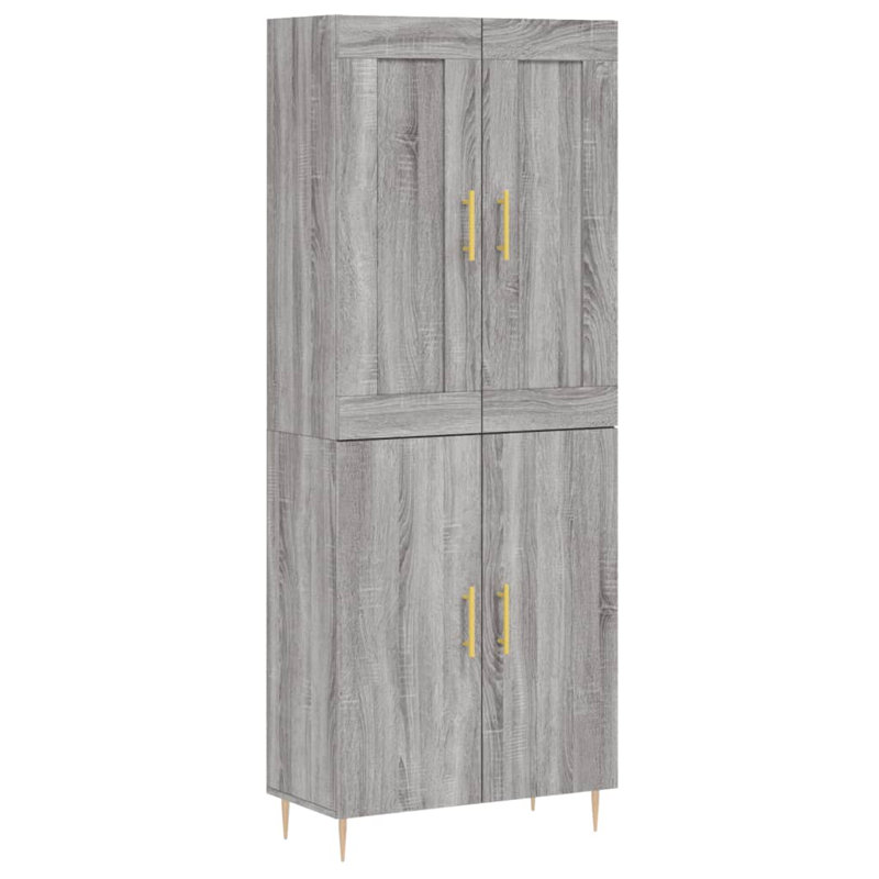 Menka 69.5cm Sideboard, Grey Sonoma