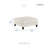 Loowit 40" Modern & Contemporary Fabric Upholstered Modular Ottoman with Versatility for Custom Seating, Foam over Pocket Coils Comfort-568383254