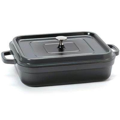 G.E.T. Heiss 7.5 Quarts Non-Stick Aluminum Rectangle Roasting Pan