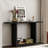 Minimalist Console Table With Curved Corners And U-base Design-1594347285