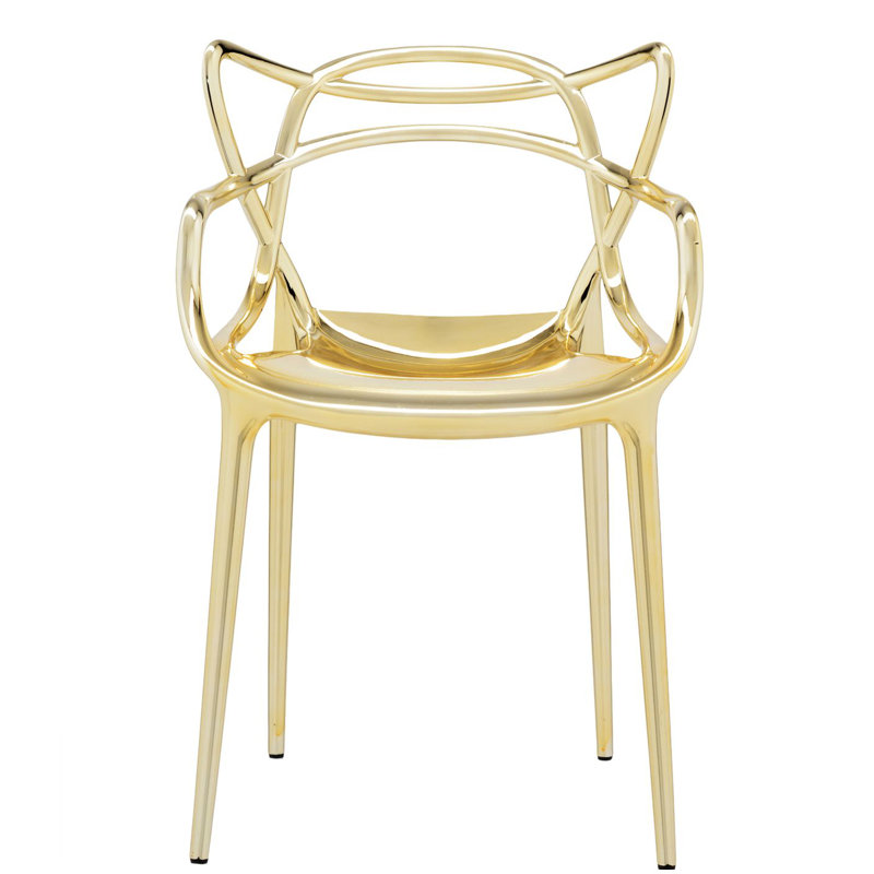 Masters Arm Chair, Gold