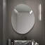 Modern Asymmetrical Bathroom Wall Mirror