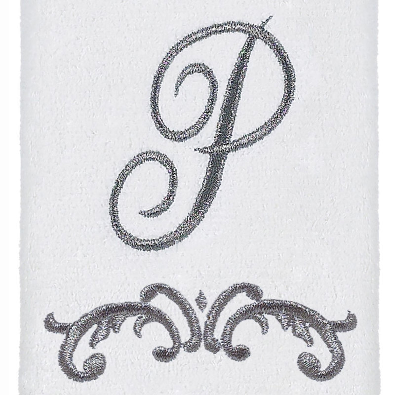 Avanti Linens Scroll Mono Fingertip Towel P